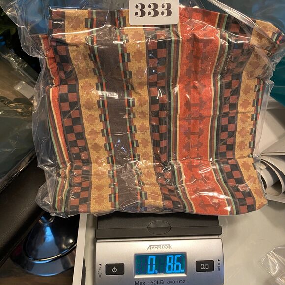 VTG Orvis Fly Fishing Aztec Southwest Design Short Sleeve Button Up Mens XL - Picture 9 of 9